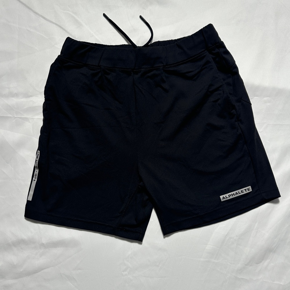Alphalete Men's Black Athletic Shorts